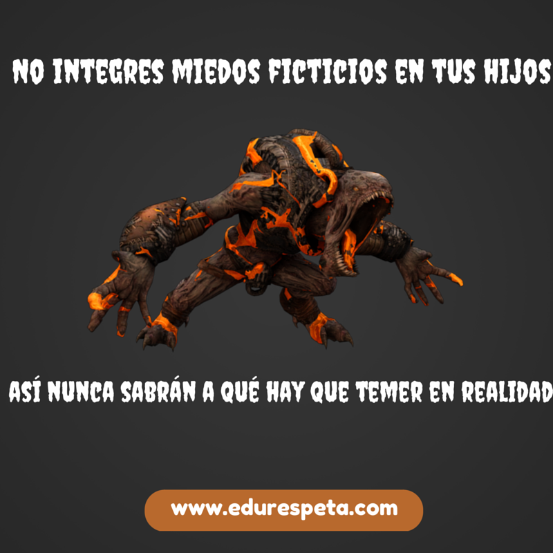 Meter miedo, asustar y atemorizar a los hijos, tiene consecuencias