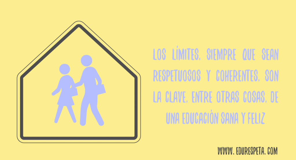 Los límites, siempre que sean respetuosos y coherentes, son la clave, entre otras cosas, de educación sana y feliz.