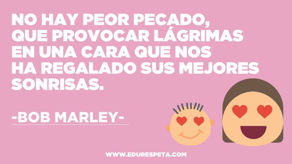 No hay peor pecado, que provocar lágrimas en una cara que nos ha regalado sus mejores sonrisas.