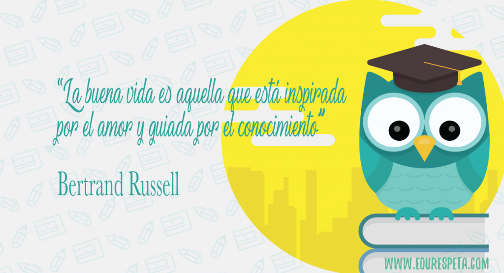 Lo mejor para avanzar en la vida, es que las ganas de aprender estén motivadas por el amor y con los mejores aprendizajes