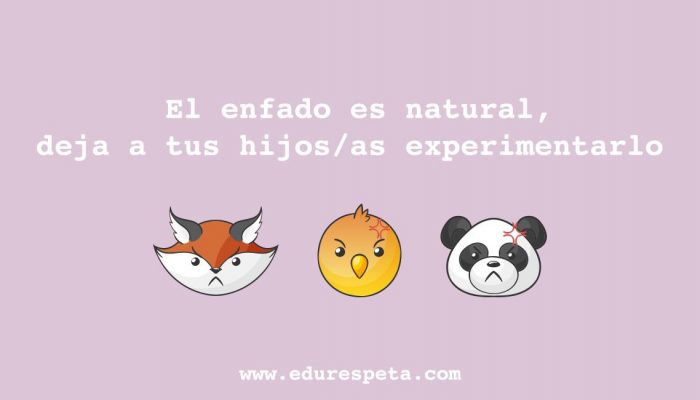 Tenemos mucho miedo a que nuestras hijas e hijos se enfaden😡. Son muchas las familias que me escriben diciendo que no saben establecer una comunicación realmente respetuosa, amorosa ❤️ y adecuada con sus hijos/as porque a veces ellos se enfadan o frustran por cosas que quieren y no pueden, por diferentes situaciones de su día a día, y los padres acaban perdiendo los nervios ante este enfado o explosión emocional de los niños. Siendo niño/a lo más normal es ENFADARSE y FRUSTRARSE 😤 cuando algo no puede ser como te gustaría. Lo primero que debemos hacer como madres/padres 😼 es calmarnos, no vamos a poder enseñar ejemplo de equilibrio emocional si nos enfurruñamos cuando ellos se enfadan y queremos que cambien su estado anímico ya, como si de magia se tratase. Lo segundo sería valorar si realmente esa situación se podía haber evitado si como adultos hubiésemos tenido otra actitud 😍 y si es así, remendarla, y tercero, acompañar su enfado, saber estar con templanza, cariño, paciencia y amor. Deja que se expresen, que sientan, que vivan… y tú aprende a estar a su lado desde el respeto y no desde el juicio, la ira o la crítica.