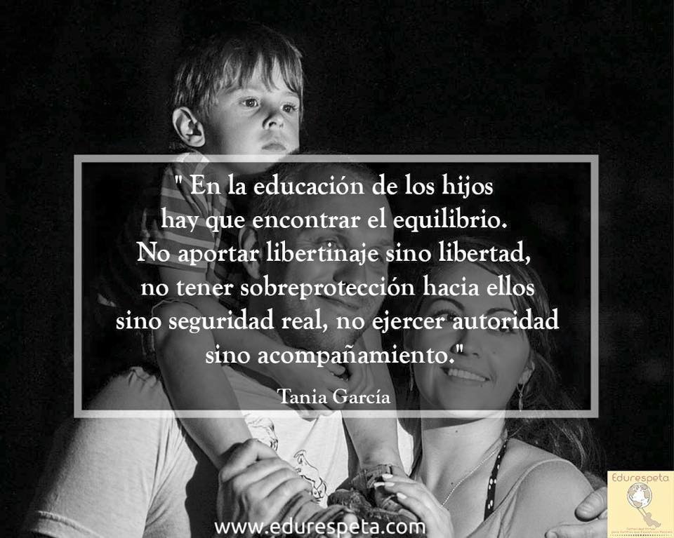 Frases Edurespeta equilibrio en la educación