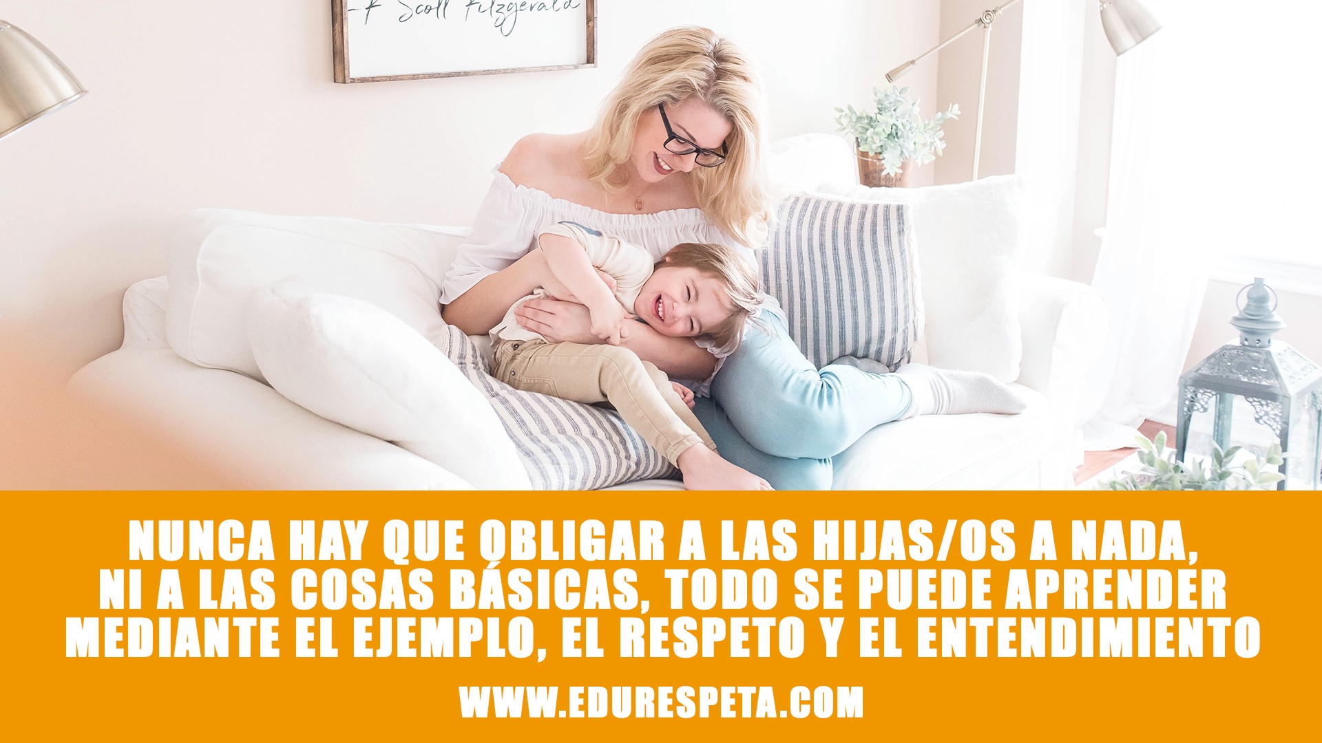 Nunca hay que obligar a os hijos a nada, ni a las cosas básicas