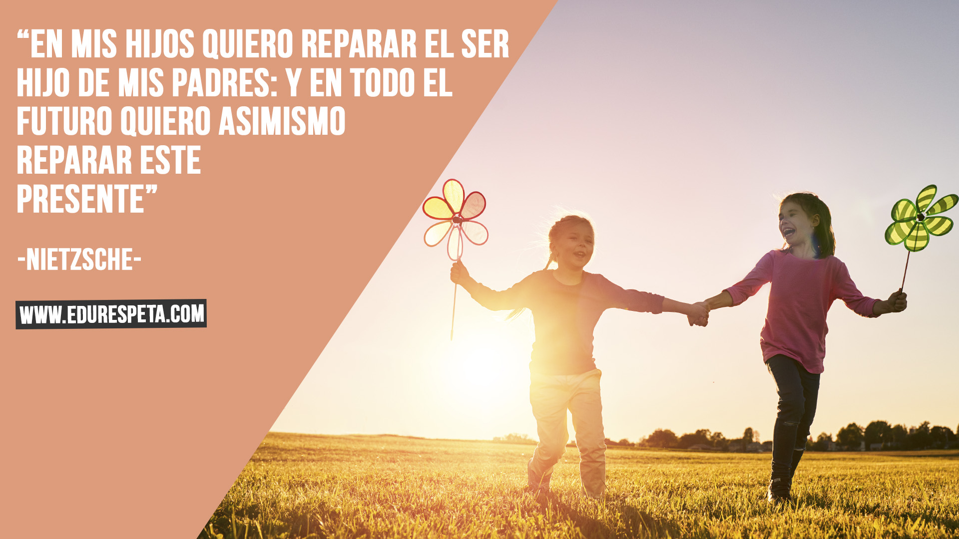 En mis hijos quiero reparar el ser hijo de mis padres