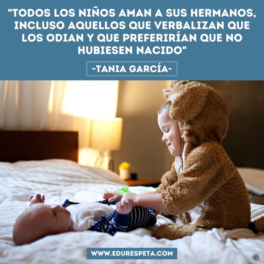 Todos los niños aman a sus hermanos, incluso aquellos